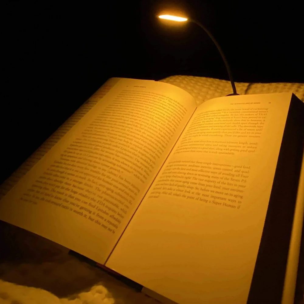 Amber Reading Lamp