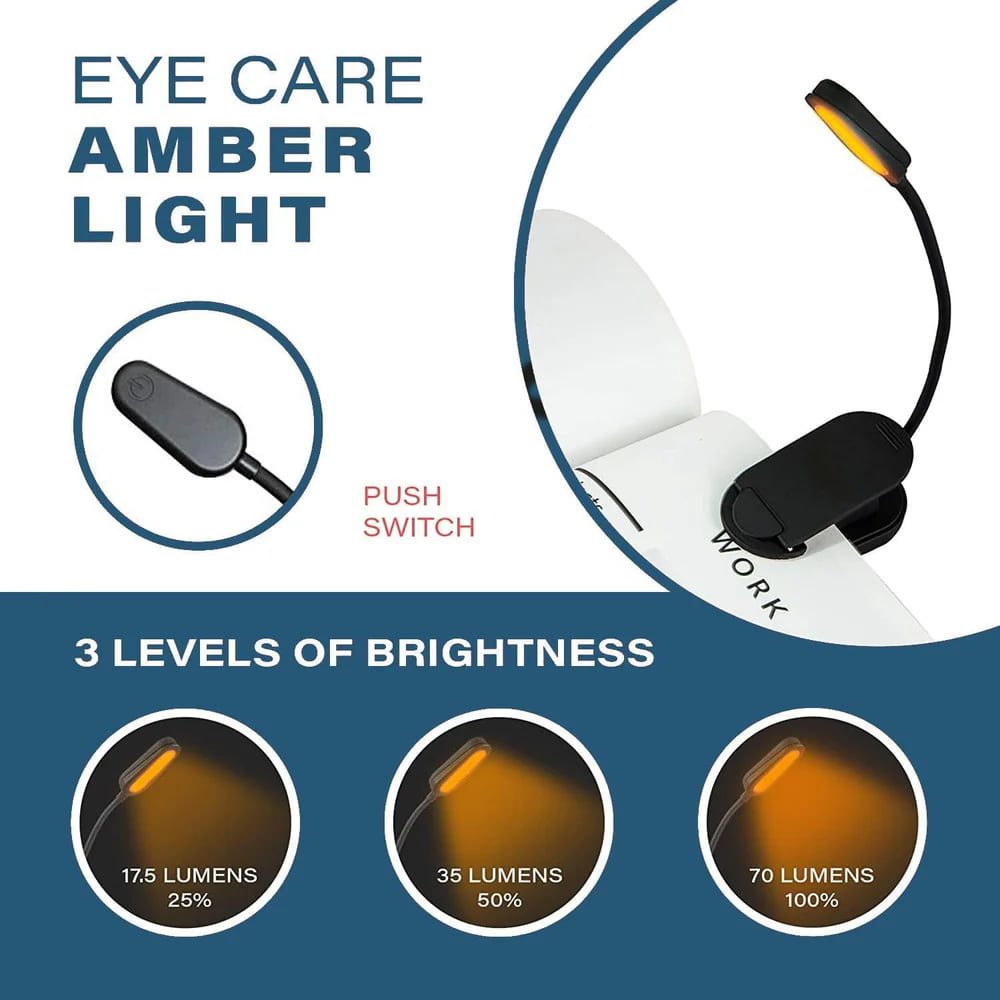 Amber Reading Lamp