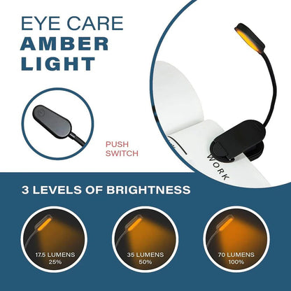Amber Reading Lamp